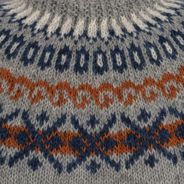 Islandpullover - Handgestrickt in Island - A = 65 cm, B = 55 cm, C = 46 cm