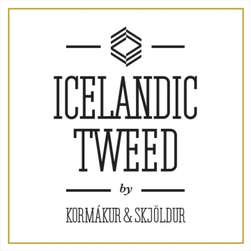 Fliege - Isländischer Tweed - schwarz-weiß