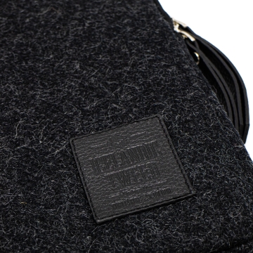 Schutzhülle für Tablet 13/14 - Island Tweed - Schwarz