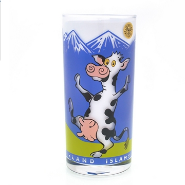 Trinkglas - Wasserglas - Tanzende Kühe