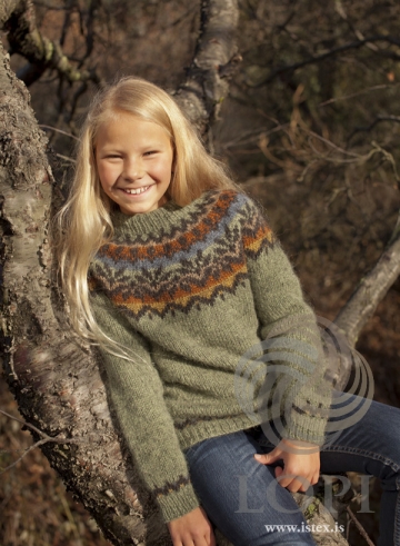 Kostenlose Strickanleitung Islandpullover Anniversary - Lopi 32-26 - Englisch