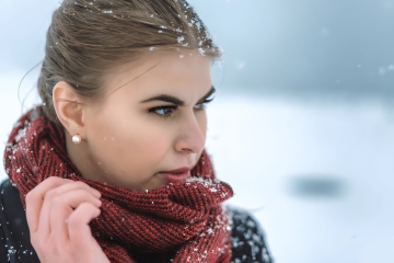 Endlosschal - aus isländischer Wolle