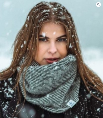 Endlosschal - aus isländischer Wolle