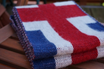 Iceland Fan Scarf Virgin Wool - 200 cm - KID-089