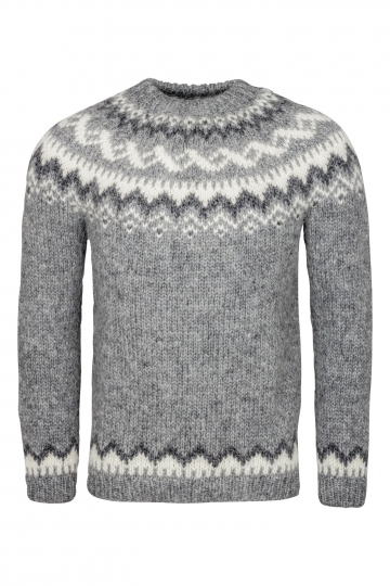 Icelandic Sweater HSI-220 - light grey