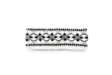 VARMA 018 headband patternd - white