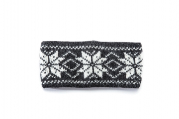 VARMA 027 headband - dark grey-white