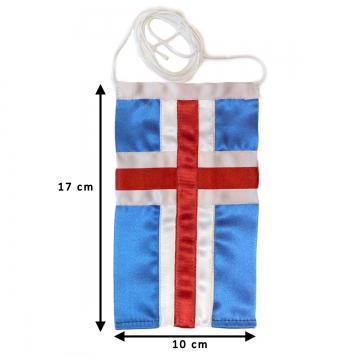 Icelandic Flag - 10 x 17 cm