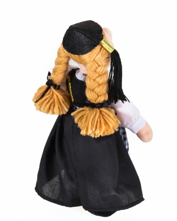 Isländische Puppe - Frau in Nationaltracht - 24 cm