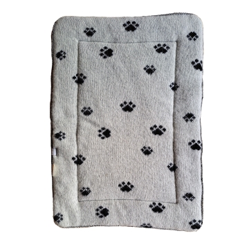 Couverture pour chien pour lit de chien - 100% laine