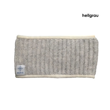 Wide headband Icelandic wool - with fleece