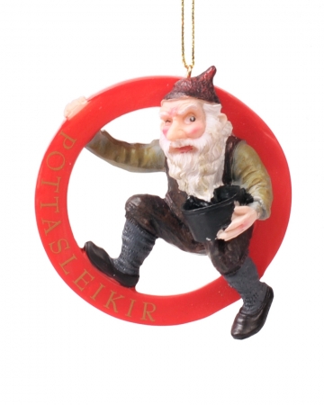 Icelandic Xmas ornament - Pottasleikir