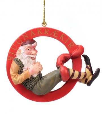 Icelandic Xmas ornament - Bjúgnakrækir