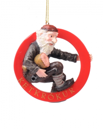 Baumschmuck - Isländischer Weihnachtsmann - Ketkrókur