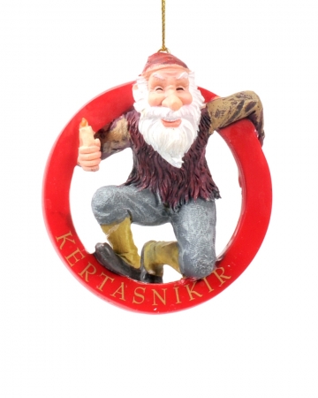 Baumschmuck - Isländischer Weihnachtsmann - Kertasníkir