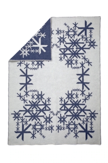 Nordic Woolblanket - Strength - navy blue