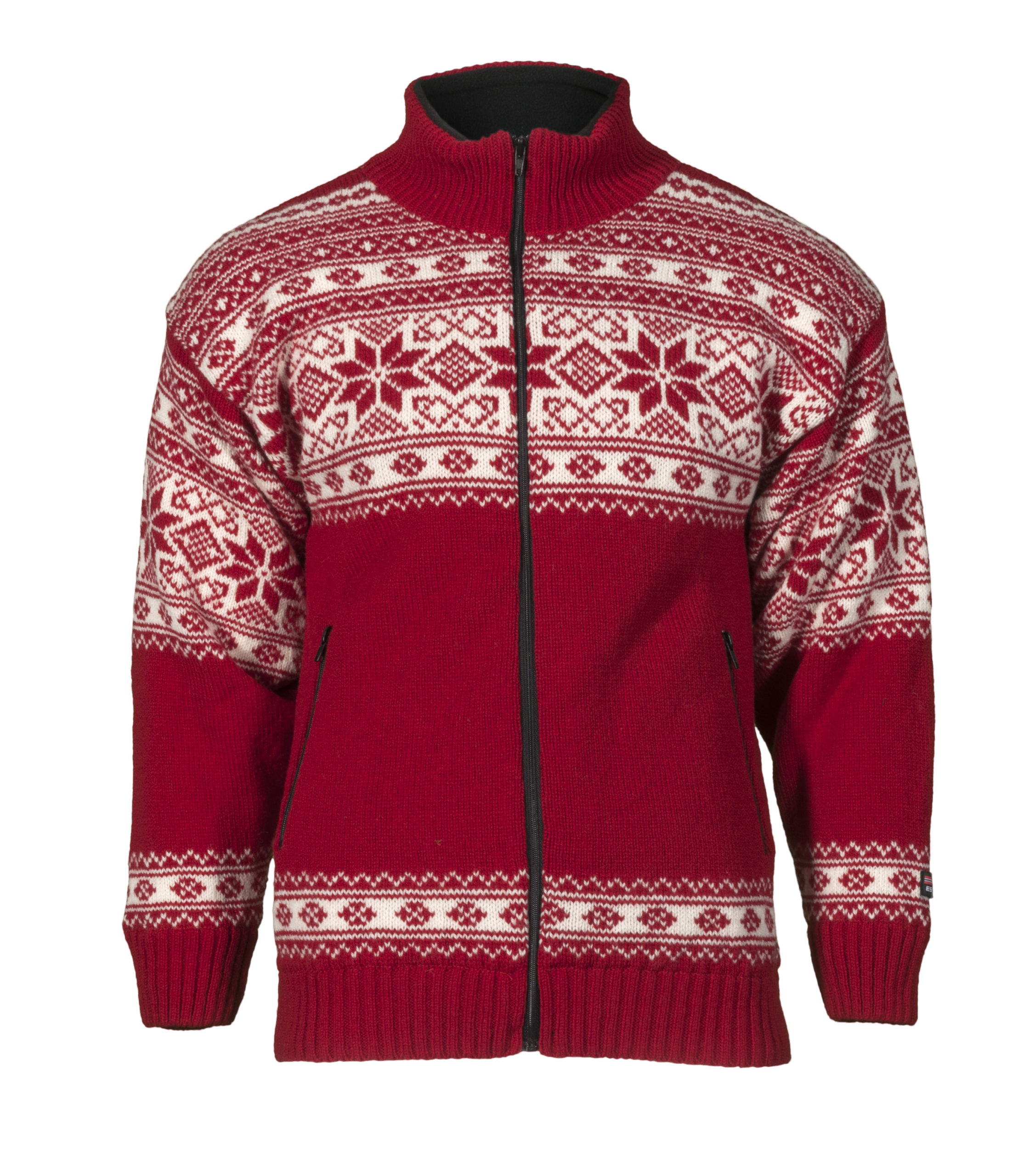 Strickjacke Norwegermuster Herren Norweger Jacke Herren GefÃ¼ttert