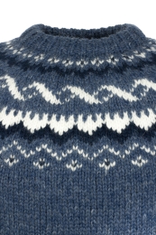 Großer XXL Islandpullover - Handgestrickt in Island - A = 82 cm, B = 64 cm, C = 61 cm