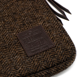 Schutzhülle für Tablet 15/16 - Island Tweed - Braun-Schwarz