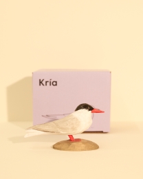 Isländische Vögel - Küstenseeschwalbe Holzfigur
