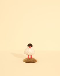 Isländische Vögel - Küstenseeschwalbe Holzfigur