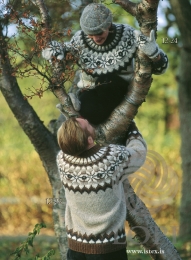 Strickmuster Islandpullover - Lopi 12-23 und 12-24