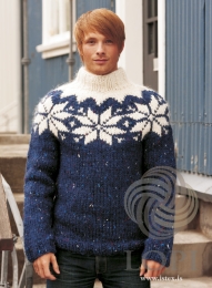Strickmuster Islandpullover Stórstirni - Lopi 29-15