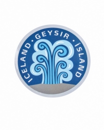 Aufkleber - Sticker - Geysir Island
