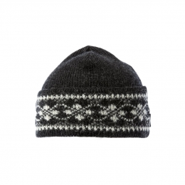 VARMA 040 icelandic wool hat - dark grey