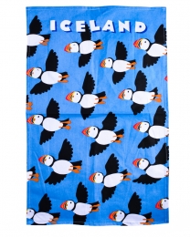 Geschirrtuch - Fliegende Papageientaucher - Iceland