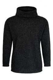 USUM - Damen XS Pullover - Grau / Schwarz