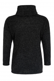 USUM - Damen XS Pullover - Grau / Schwarz