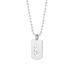 Alrún - collier en acier inoxydable avec pendentif - amour